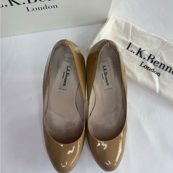 L.K. Bennett London Sledge Platform Pump - Picture 7 of 9